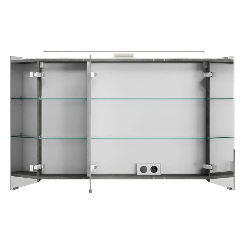 STEINKAMP Living 2.0 Spiegelschrank inkl. LED-Aufsatzleuchte