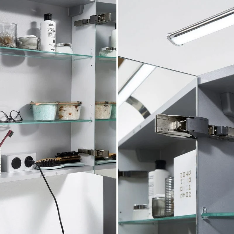 STEINKAMP Living 2.0 Spiegelschrank inkl. LED-Aufsatzleuchte