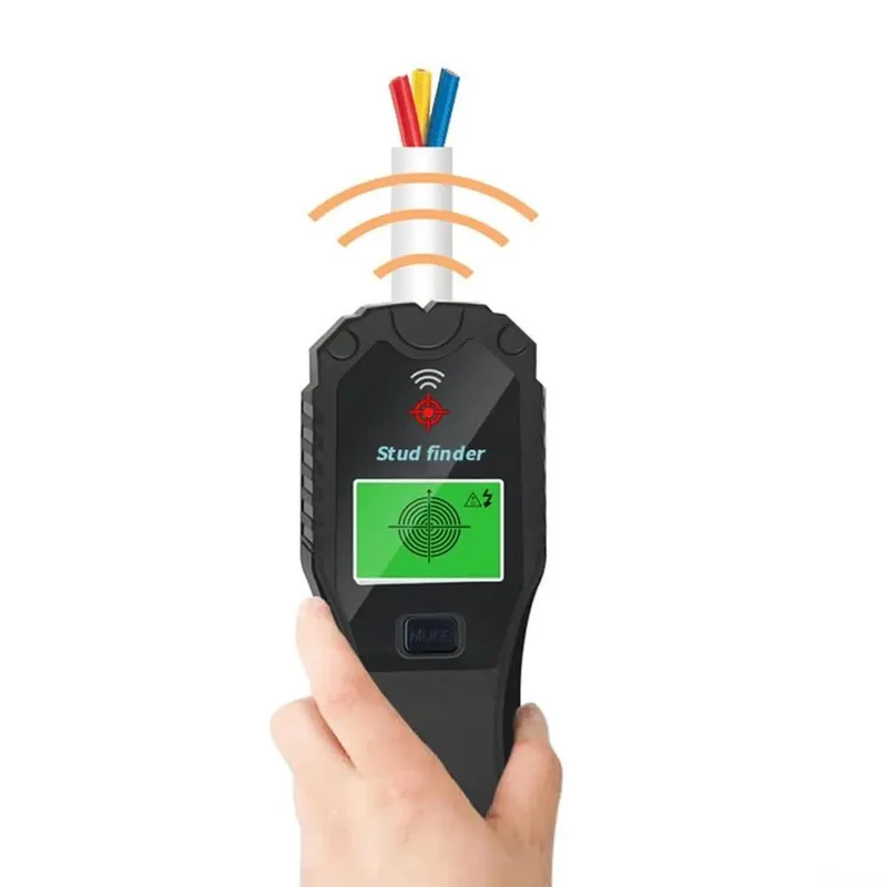Top-Shelf 5-In-1 Stud Finder Wall Scanner With Edge Detection Mode For Wood Studs Metal Pipes Copper And Live AC Wires Deep Scan Up To 1.5 Inch Ideal For DIY Renovation And Drilling Safety Without Breaking The Bank Or Damage
