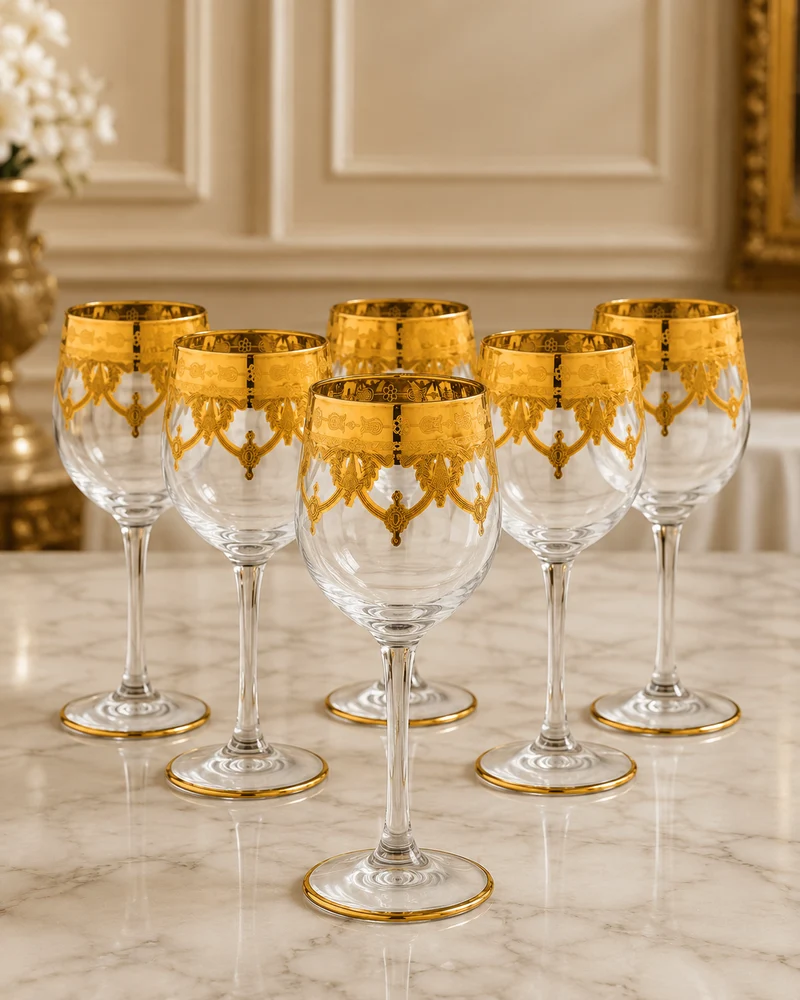 Exklusive Torcello Floral Likör-Schnaps Gläser