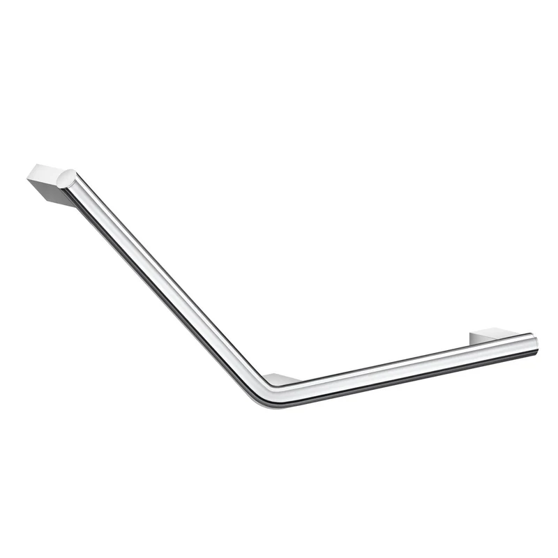 Smedbo LIVING Haltegriff V-Form, links, 400 x 400 mm, Edelstahl verchromt, Art.Nr. FK812