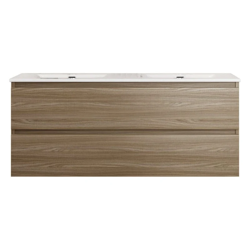 PIANURA Stella Doppelwaschtisch mit Unterschrank 122 cm