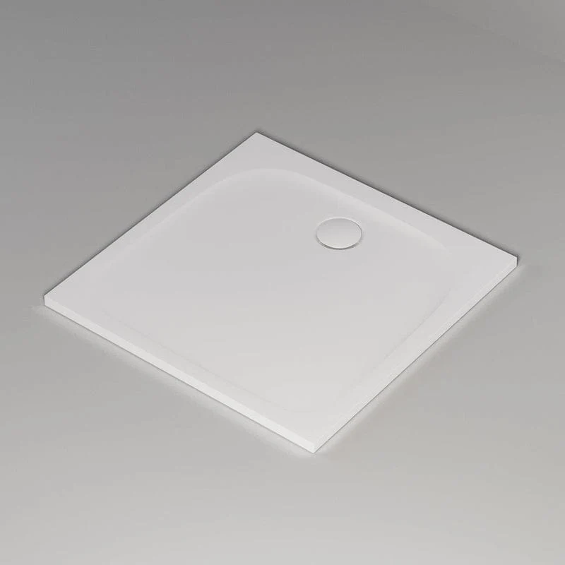 PIANURA Emilia mineral Duschwanne 90 x 90 x 3 cm