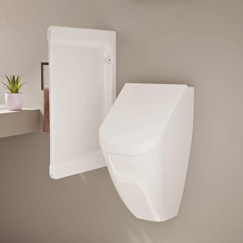 PIANURA Andrea Urinal inkl. Deckel mit Absenkautomatik