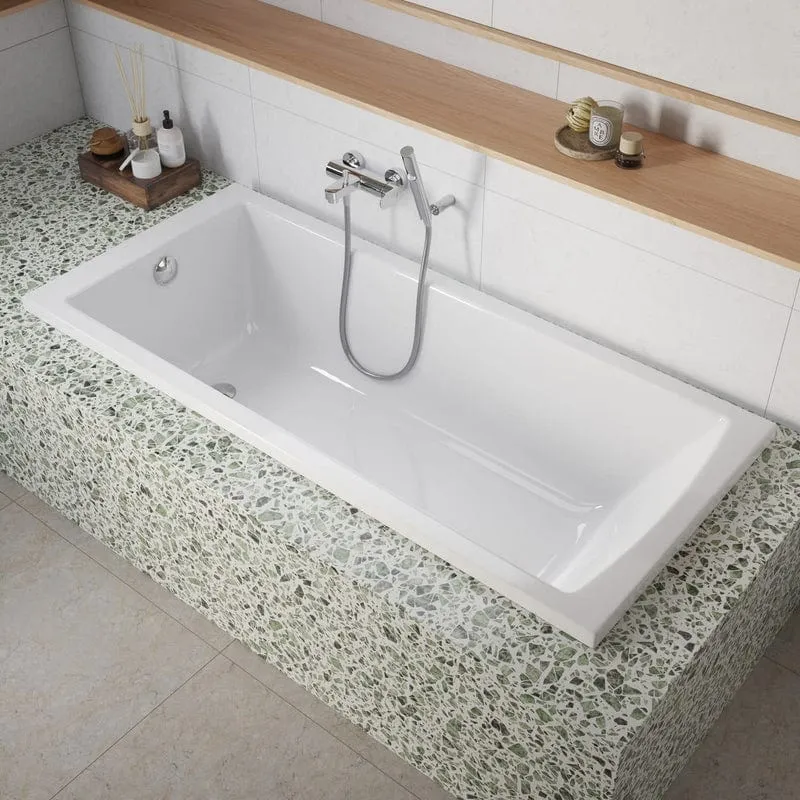 PIANURA Gina Solo-Badewanne 180 x 80 cm