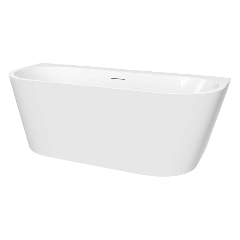 OLTENS Hulda wandmontierte Badewanne