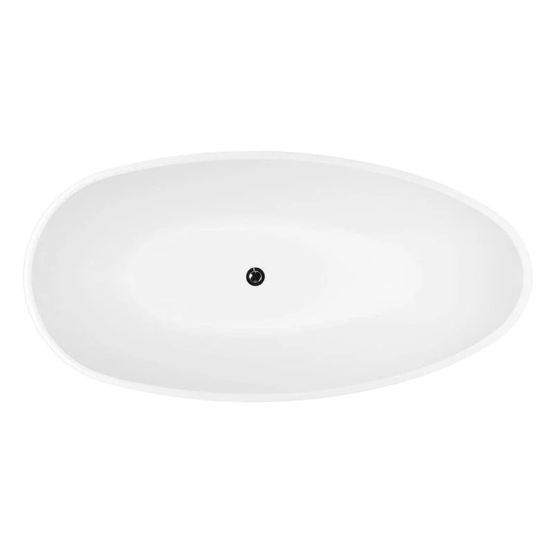 OLTENS Daven freistehende Badewanne oval 160 x 80 cm