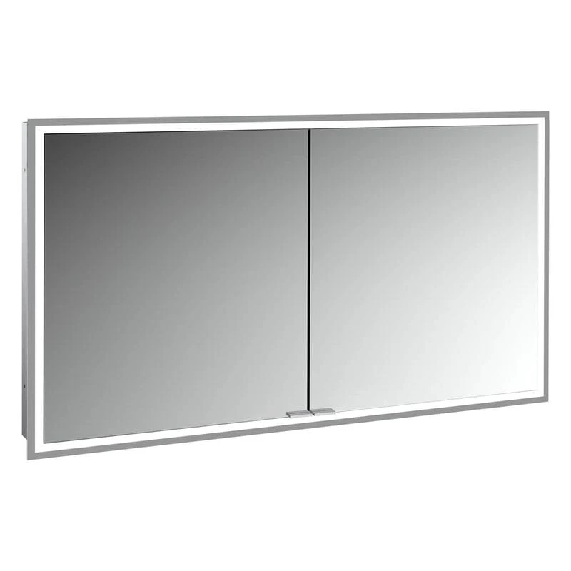 KRONENBACH Cube 2.0 Spiegelschrank 120 cm, Unterputz, 2-türig