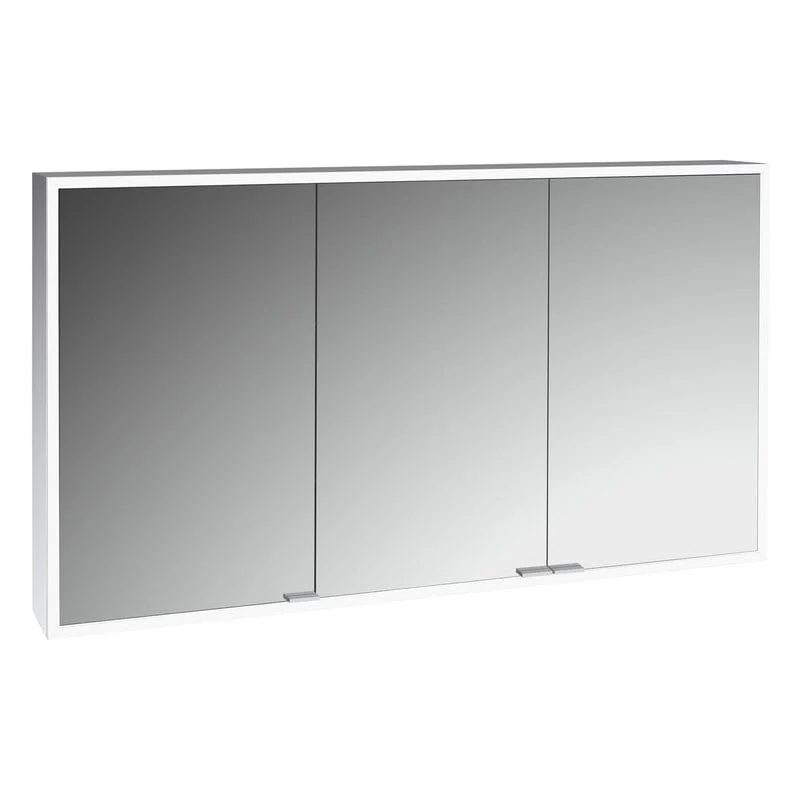 KRONENBACH Cube 2.0 Spiegelschrank 120 cm, Aufputz, 3-türig