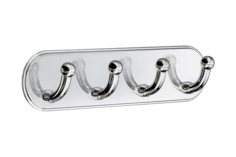 Selbstklebende Design-Vierfach-Hakenleiste, Art.Nr. 1124
