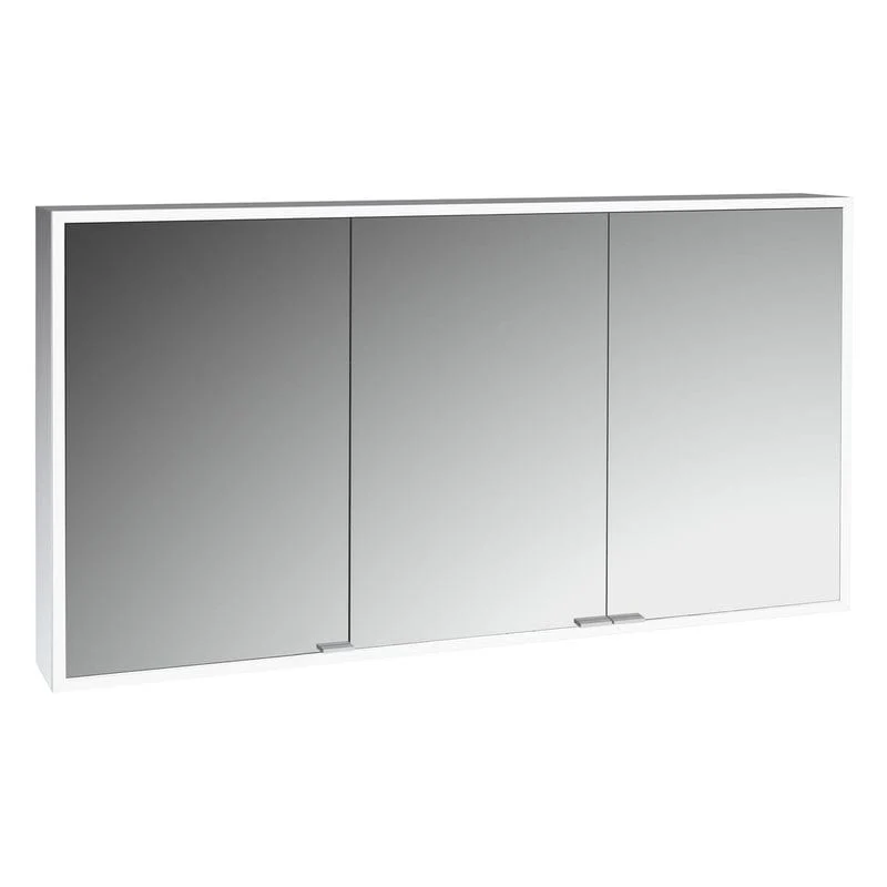 KRONENBACH Cube 2.0 Spiegelschrank 130 cm, Aufputz, 3-türig