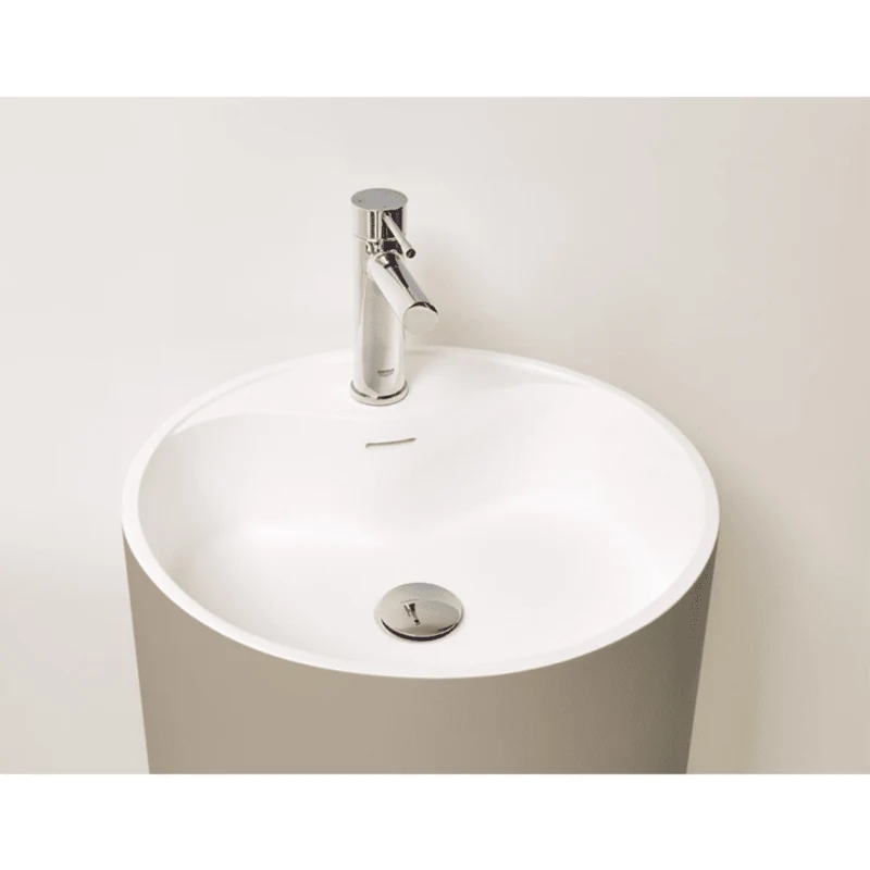 Waschbecken mit Säule im Design VISTABELLA