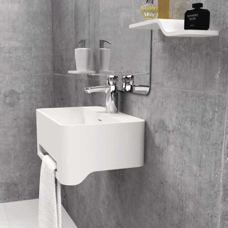 Hängendes Design-Waschbecken CORK