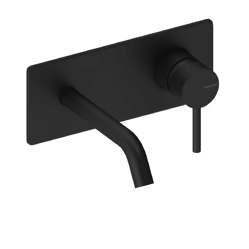 Einhebelmischer Wandmontage mit Platten LOOP in 6 Farben