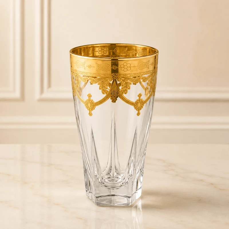Exklusive Torcello Floral Long Drink-Gläser