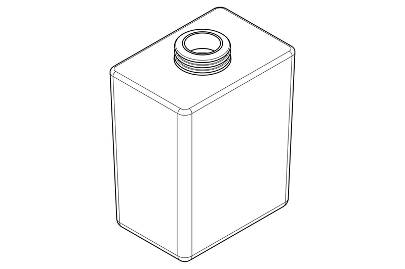 Giese Ersatzglas satiniert für Seifenspender ohne Pumpe, Art.Nr. 81562