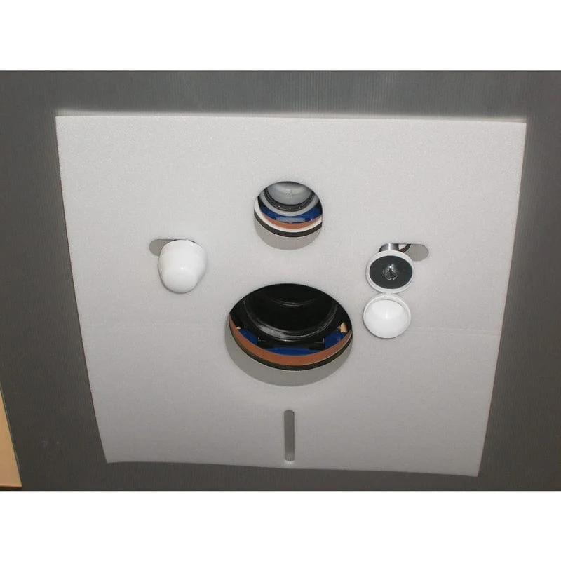STUROTEC Schallschutz-Set für Wand-WC und Wand-Bidet 6 mm, mit Prüfzeugnis