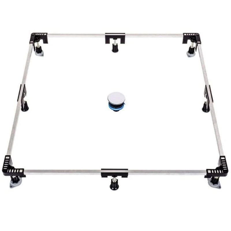 STUROTEC Universal-Rahmen 1200 für Duschwannen aus Stahl und Acryl