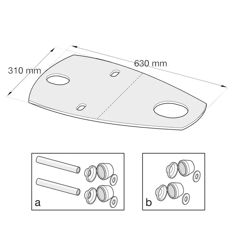 STUROTEC Schallschutz-Set für Urinale