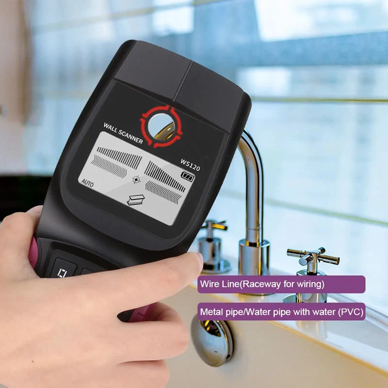 Heavy Duty Digital Stud Finder And Wall Scanner With Sharp LCD Screen For Nailing Wood Stud Locations Live AC Hot Wire Alert And Precise Steel Fastener Detection No Sweat Drywall Mapping For Contractors And DIY Kings