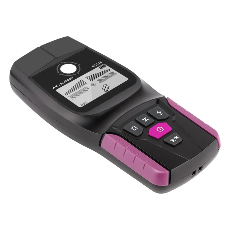 Heavy Duty Digital Stud Finder And Wall Scanner With Sharp LCD Screen For Nailing Wood Stud Locations Live AC Hot Wire Alert And Precise Steel Fastener Detection No Sweat Drywall Mapping For Contractors And DIY Kings