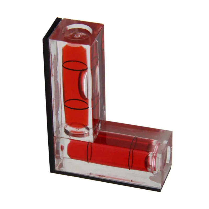 Top Shelf Magnetic Pocket Level For Do It Yourselfers And Pros L Shaped Bubble Spirit Level Features Killer Magnet For Rock Solid Attachment On Metal Surfaces Delivers Dead On Precision For Horizontal And Vertical Projects In Durable Red Finish