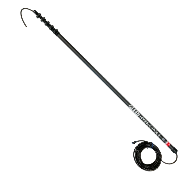 NoTwist Hybridteleskopstange 5-teilig 760 cm mit Schlauch
