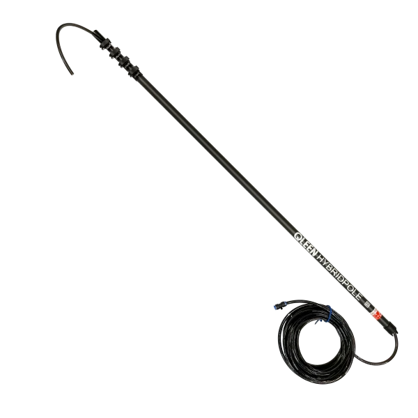 NoTwist Hybridteleskopstange 4-teilig 600 cm mit Schlauch