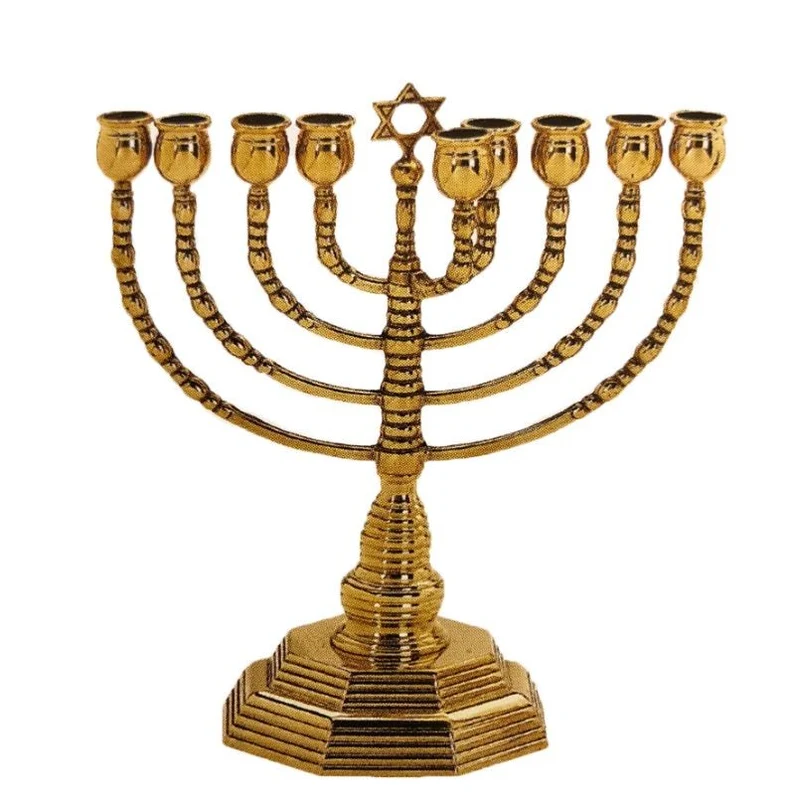 Chanukkia Kerzenständer Stern