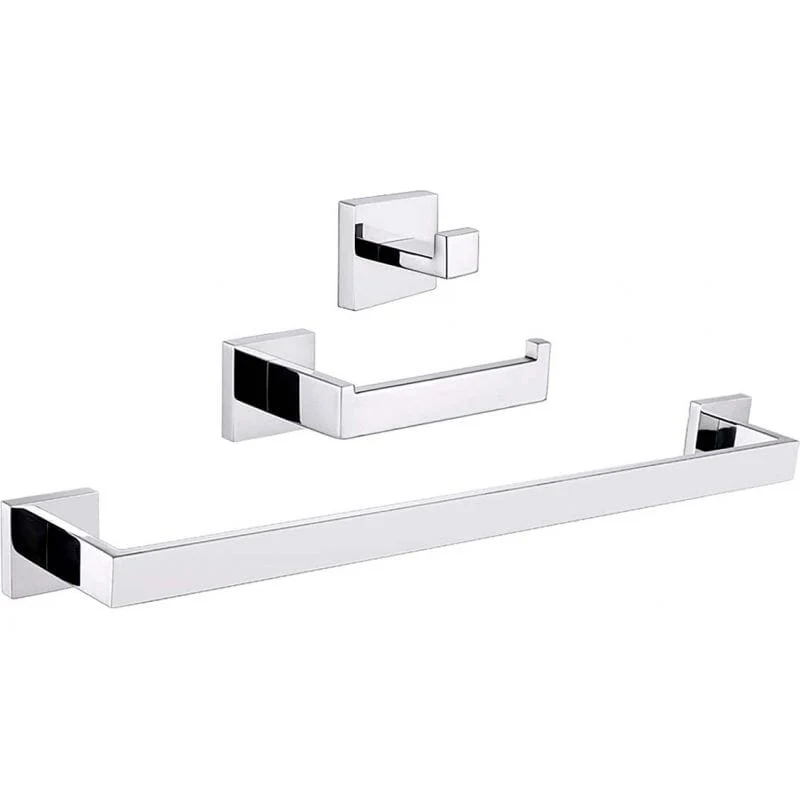 Bad-Accessoires-Set LUANDA Chrom