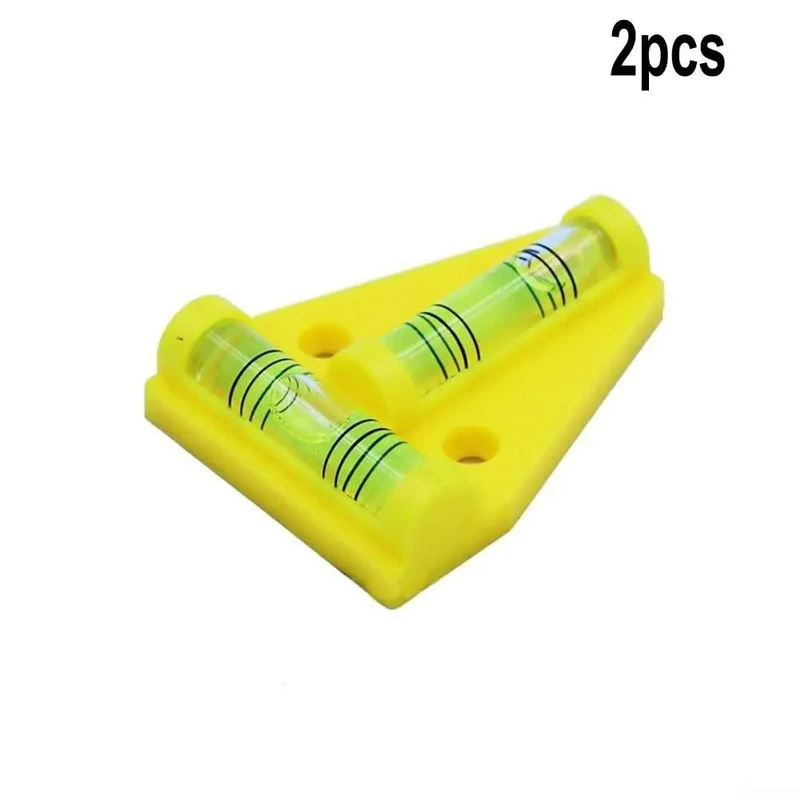 Straight Shooting T Shape Spirit Level Two Pack For Woodworking And Diy Projects No Hassle Horizontal And Vertical Bubble Indicators Rock Solid Compact Pocket Design For TV Sets Caravans