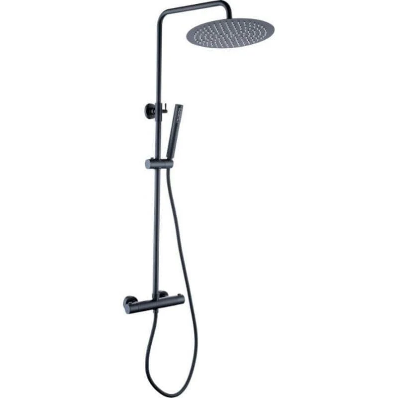 Thermostatische Duschsäule EBRO, schwarz