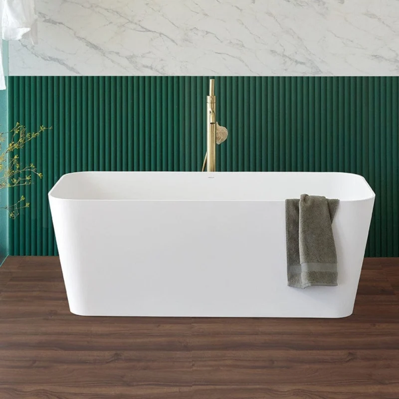 Freistehende Badewanne RUST im Rechteckigen Design