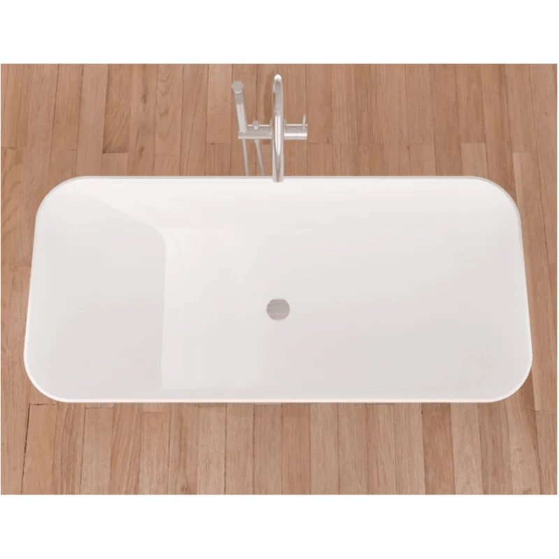 Freistehende Badewanne RUST im Rechteckigen Design