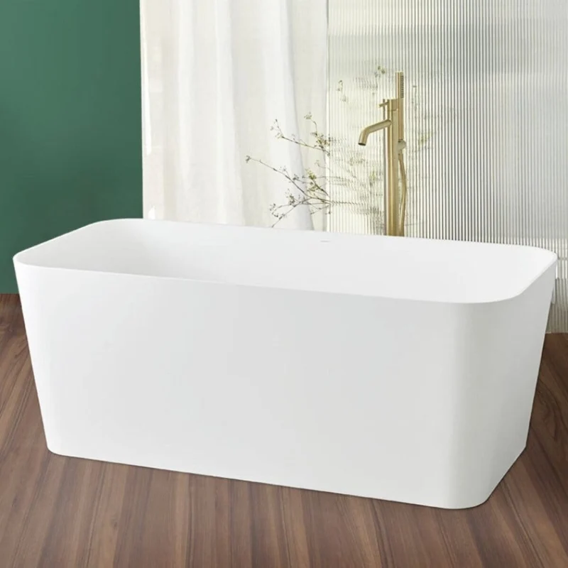 Freistehende Badewanne RUST im Rechteckigen Design