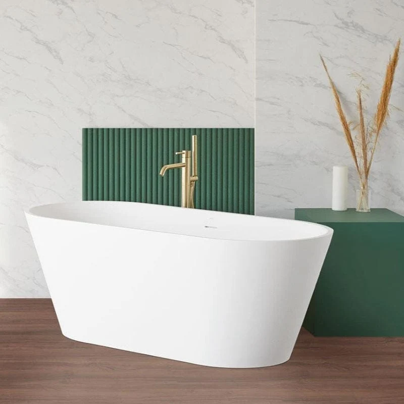 Freistehende Badewanne im ovalen Design MODERN