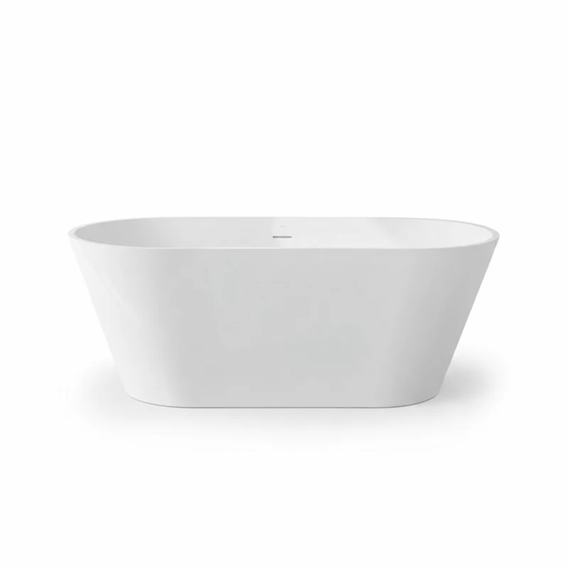 Freistehende Badewanne im ovalen Design MODERN