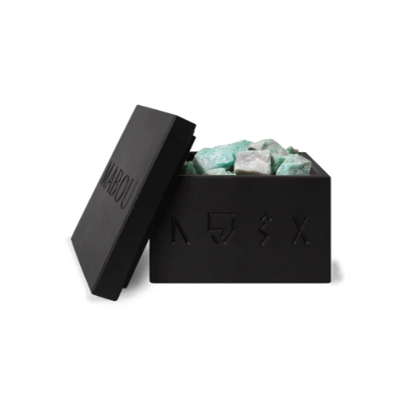 Raumduftbox mit Grünem Aventurin Gentle Guardian |von Mabou| Serie Boxes of Alemee