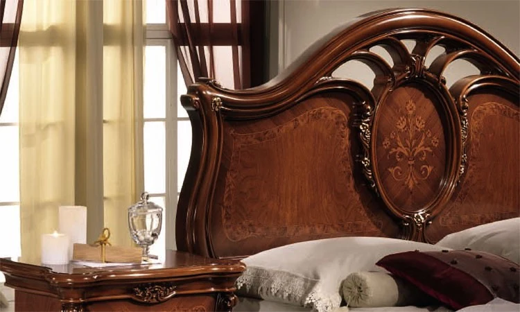 Schlafzimmer Sovrana Gold-Braun