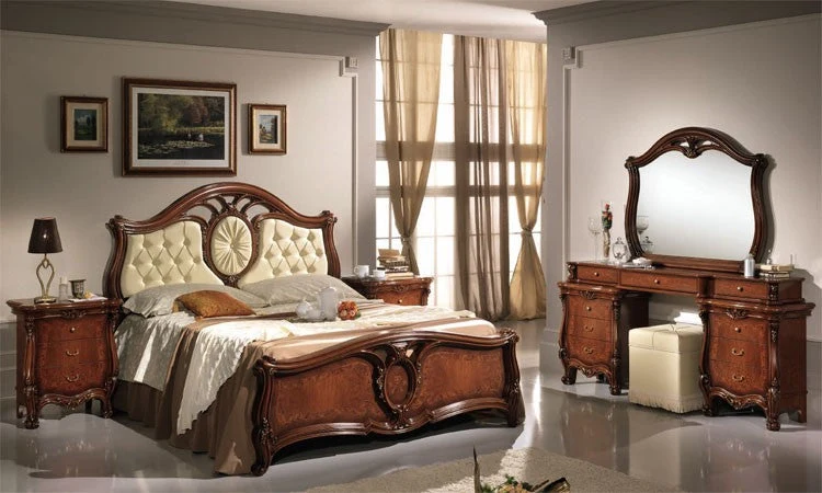 Schlafzimmer Sovrana Gold-Braun