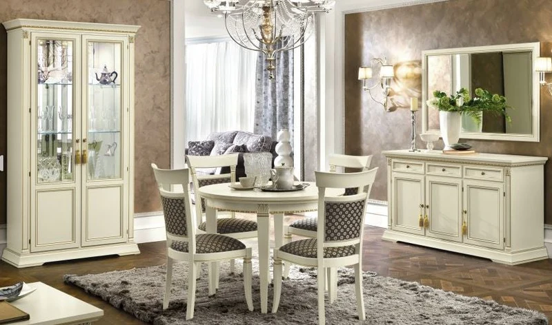 Esszimmer Treviso Weiss