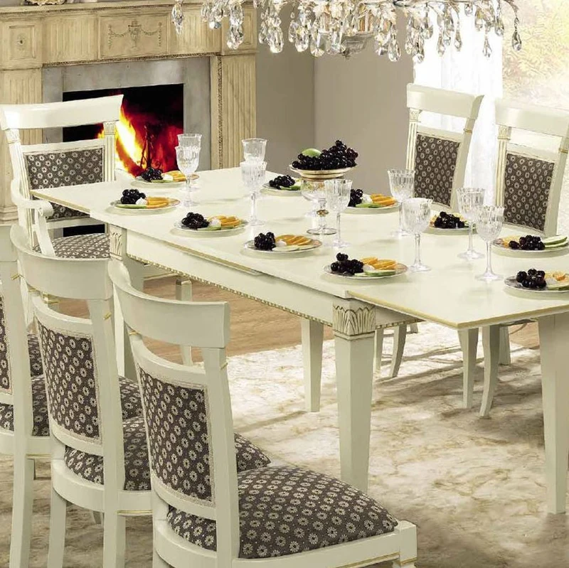 Esszimmer Treviso Weiss