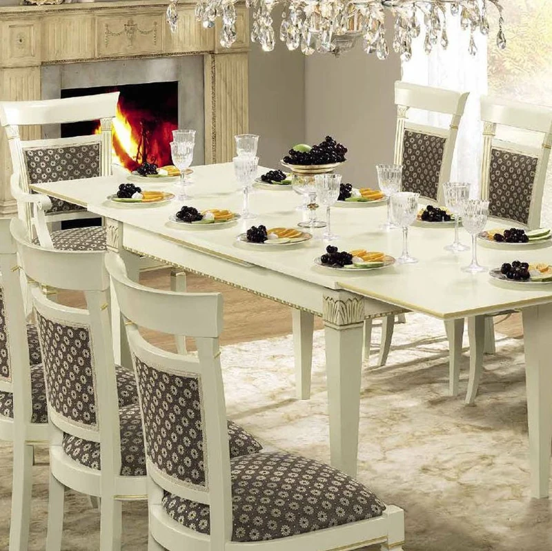 Esszimmer Treviso Weiss