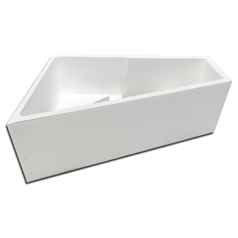 STUROTEC Wannenträger für DURAVIT No. 1 Trapez-Badewanne 170 x 100 cm, mit 1 Rückenschräge links