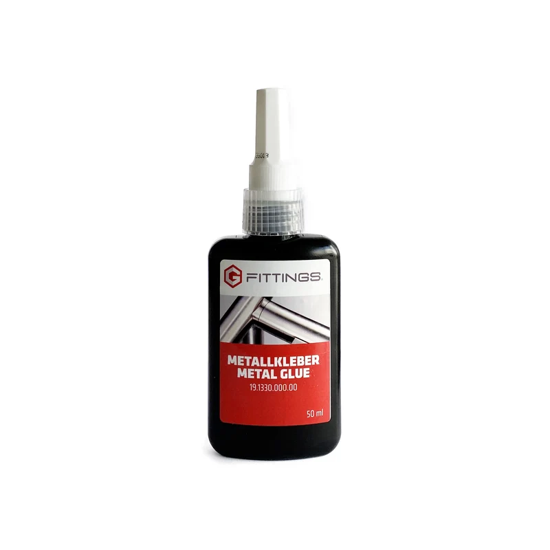 Metallkleber hochfest, 50 ml, zum Einkleben von Rohrverbindern und Gewinden, Art.Nr. 19-1330-000-00