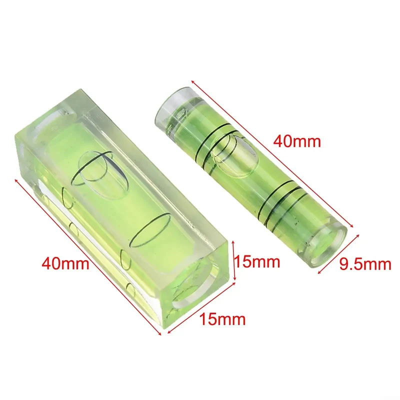Totally Game Changing 2Pc Mini Spirit Level Set Boasting Dead On Precision With Bright Green Bubble Vials To Help Ya Hang Pics And Mount Wall Art Smooth As Butter