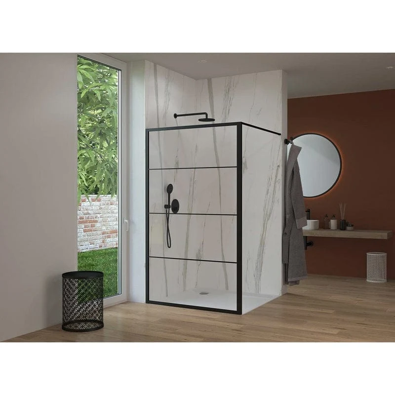 STUROTEC 3060 Walk-In Seitenwand 90 x 200 cm mit Nano-Beschichtung