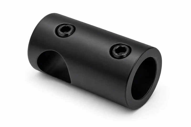 T-Verbinder kurz für Stabistange Ø 12 mm aus Messing, 11 Oberflächen, Art.Nr. S1250