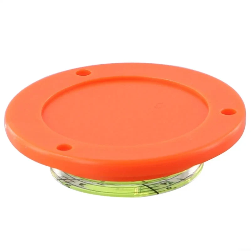 Mini Circular Bubble Level 50X12Mm Precision Alignment Bad Boy With Clear Contrast Fluid Vial Fits Tight Spaces On Small Machinery Scaffolding Sweet Sightlines Quick Horizontal Acrylic Shell Tool
