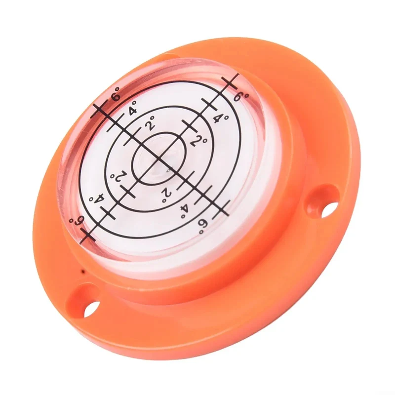 Mini Circular Bubble Level 50X12Mm Precision Alignment Bad Boy With Clear Contrast Fluid Vial Fits Tight Spaces On Small Machinery Scaffolding Sweet Sightlines Quick Horizontal Acrylic Shell Tool
